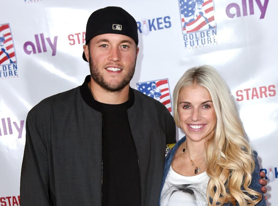 Matthew Stafford, Kelly Stafford