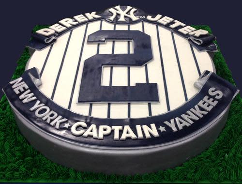 Ny Yankees Derek Jeter Cake 