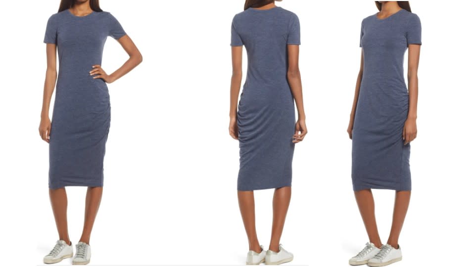 Treasure & Bond Side Ruched Body-Con Dress - Nordstrom, $41 (originally $59)