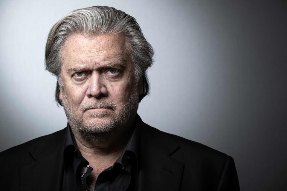 Steve Bannon on May 27, 2019, in Paris.