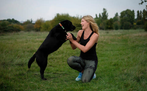 Storm helped Marina get into running - Credit: Christopher Pledger 