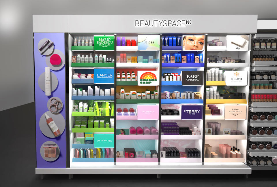 A rendering of BeautySpaceNK at Walmart. - Credit: Photo courtesy of Walmart