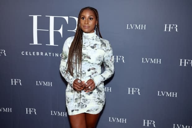 Issa Rae received the first-ever Virgil Abloh Award, which is part of Harlem's Fashion Row's new partnership with LVMH.<p>Photo: Arturo Holmes/Getty Images</p>