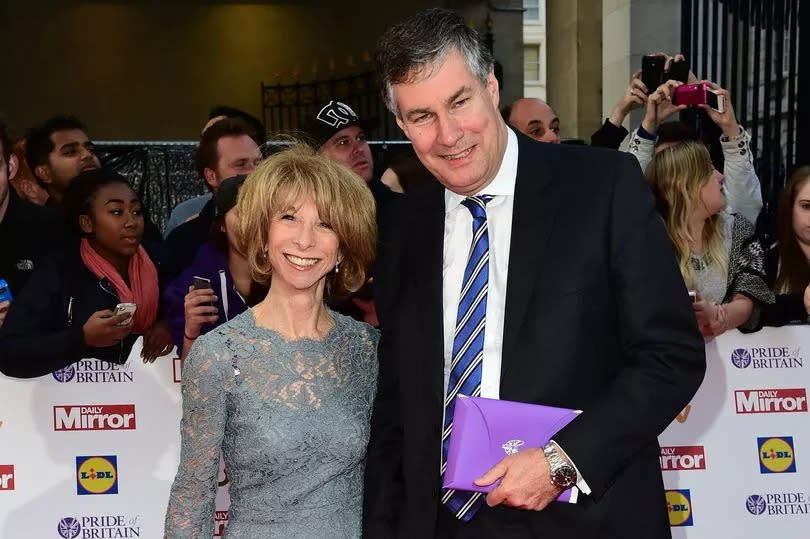 Helen Worth and her husband Trevor Dawson