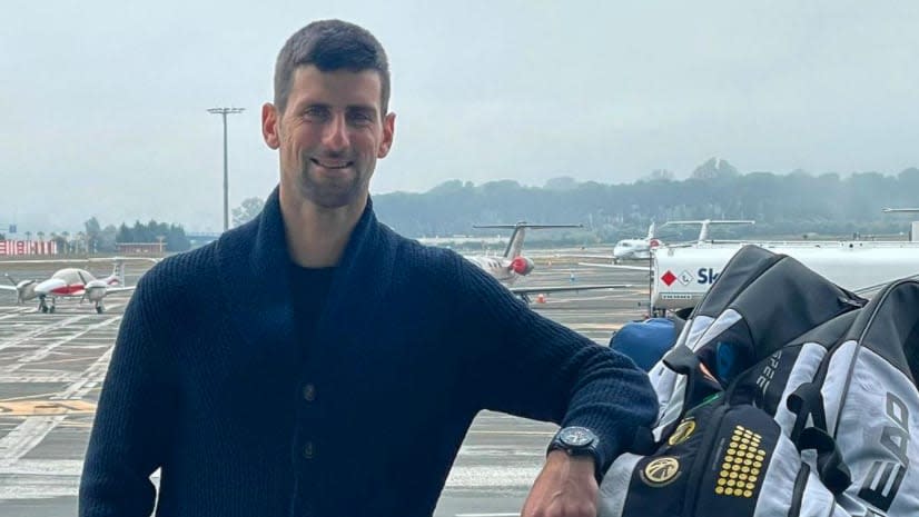 Instagram/Novak Djokovic
