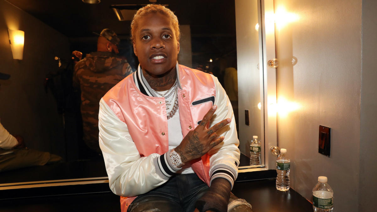 Lil Durk Outfit from November 14, 2019