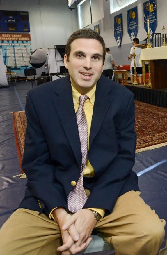 Former Holy Ghost Preparatory High School Director of Admissions and Marketing Ryan Abramson is seen in this photo take in 2015.