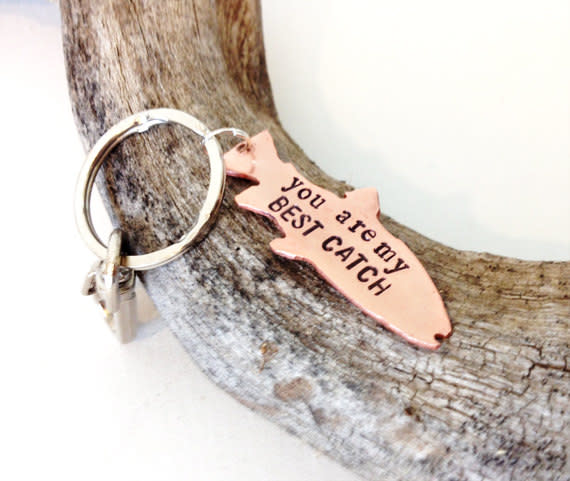 Wyoming Creative’s Copper Fish Key Chain