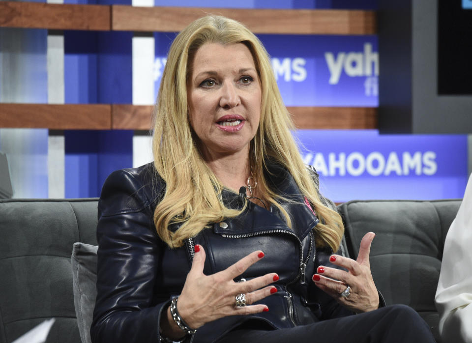 WW International CEO Mindy Grossman participates in the Yahoo Finance All Markets Summit at Union West on Thursday, Oct. 10, 2019, in New York. (Photo by Evan Agostini/Invision/AP)