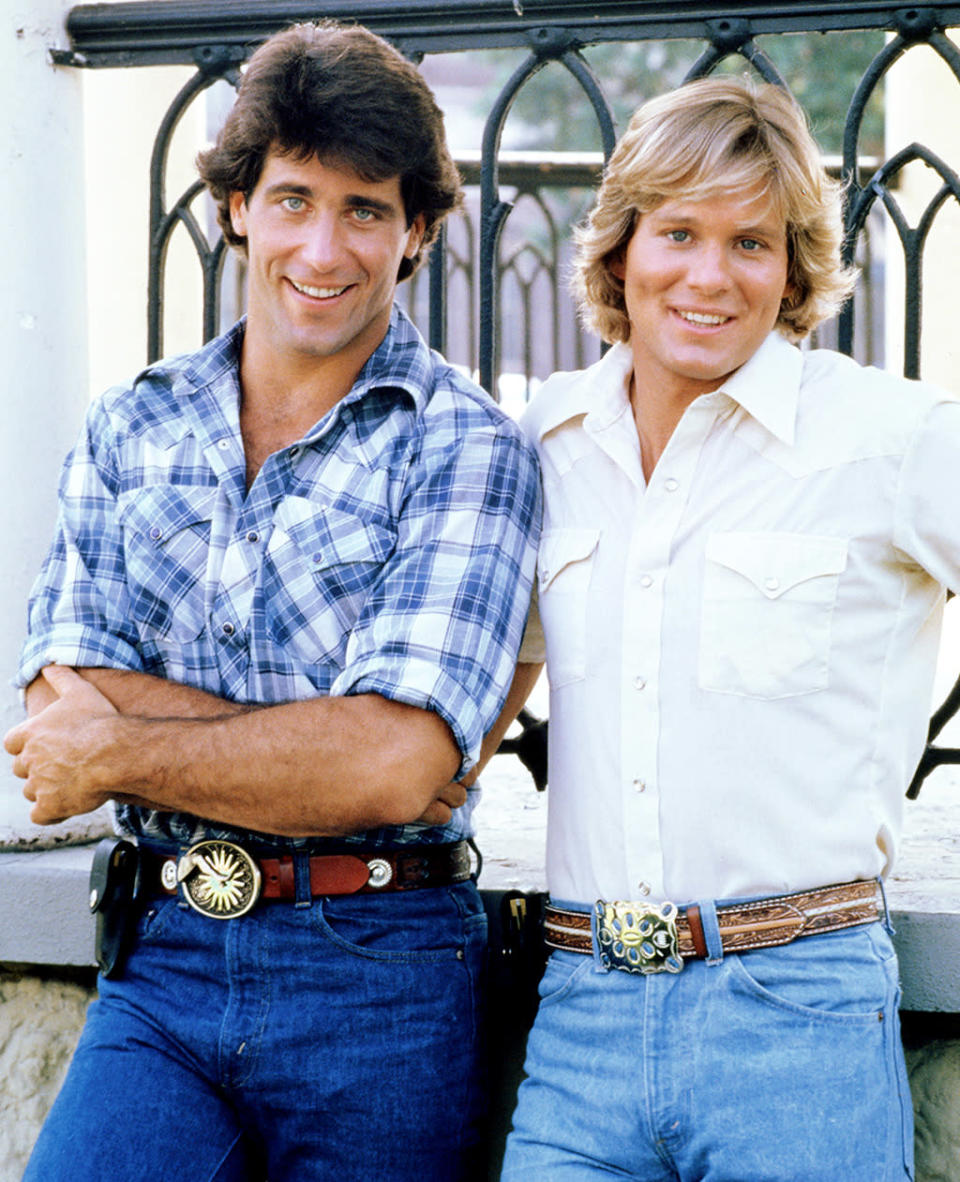 Worst: Byron Cherry and Christopher Mayer, The Dukes of Hazzard (1982-1983)