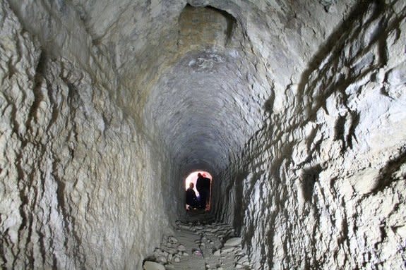 Hadrian's Villa in Tivoli, Italy, incorporated a network of secret underground passageways that merchants and slaves used to keep the enormous estate running