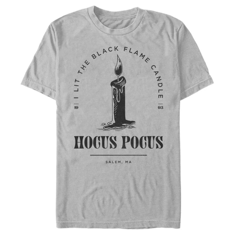 Men's Disney Hocus Pocus I Lit Flame Candle T-Shirt