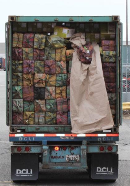 Truck full of cocaine seized at Port Newark