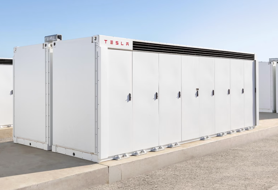 A Tesla Megapack energy storage unit (credit: Tesla.com)