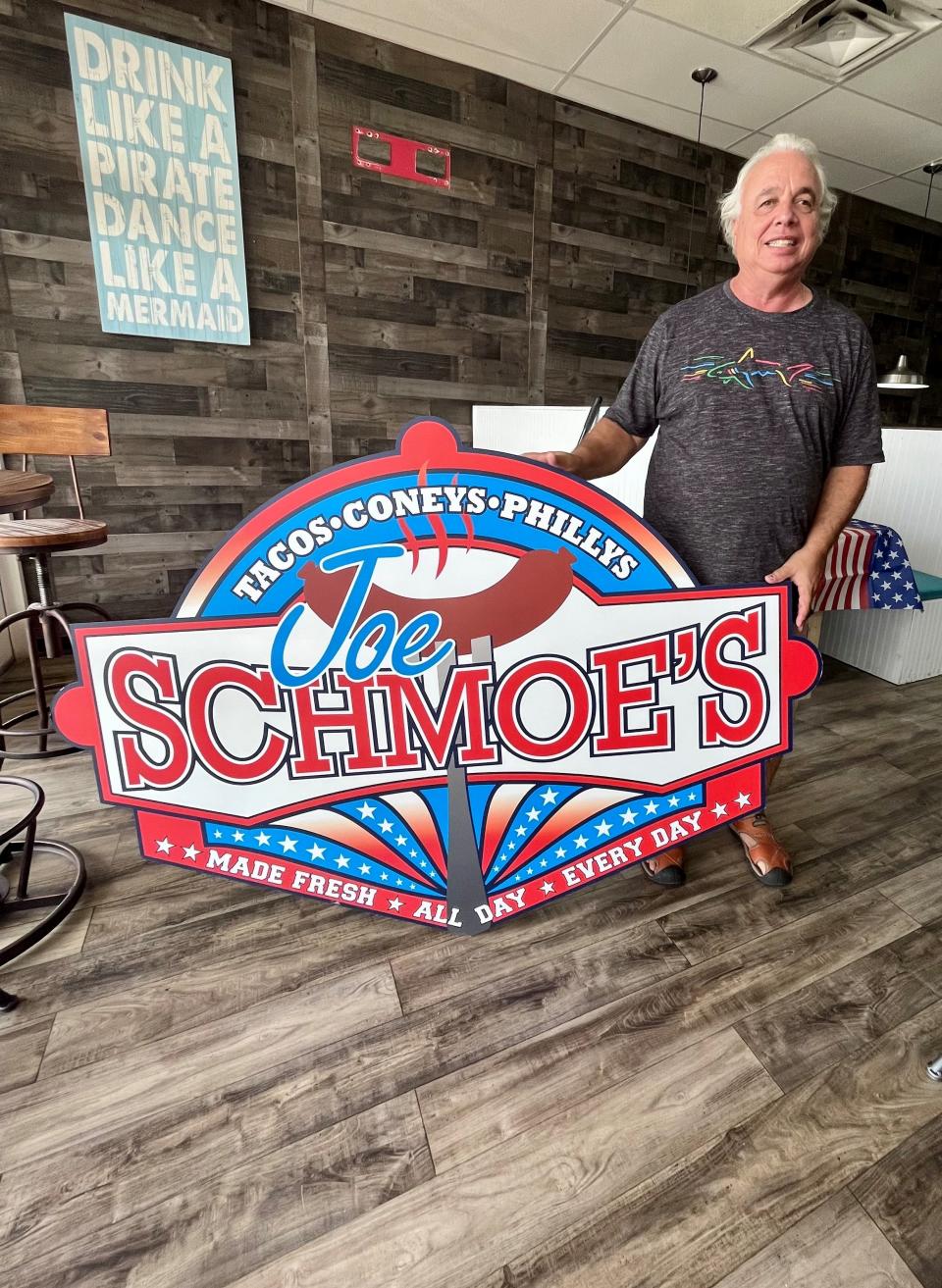 John Giaquinto, the former owner of Duval Street, will open Joe Schmoe's on Del Prado Boulevard in Cape Coral.