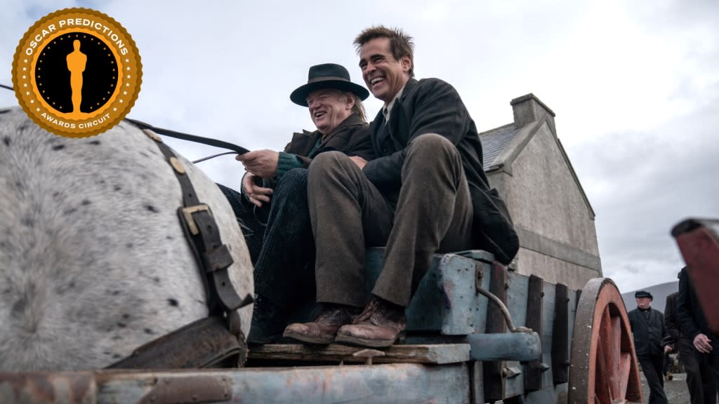 THE BANSHEES OF INISHERIN, from left: Brendan Gleeson, Colin Farrell, 2022. ph: Aidan Monaghan /© Searchlight Pictures /Courtesy Everett Collection