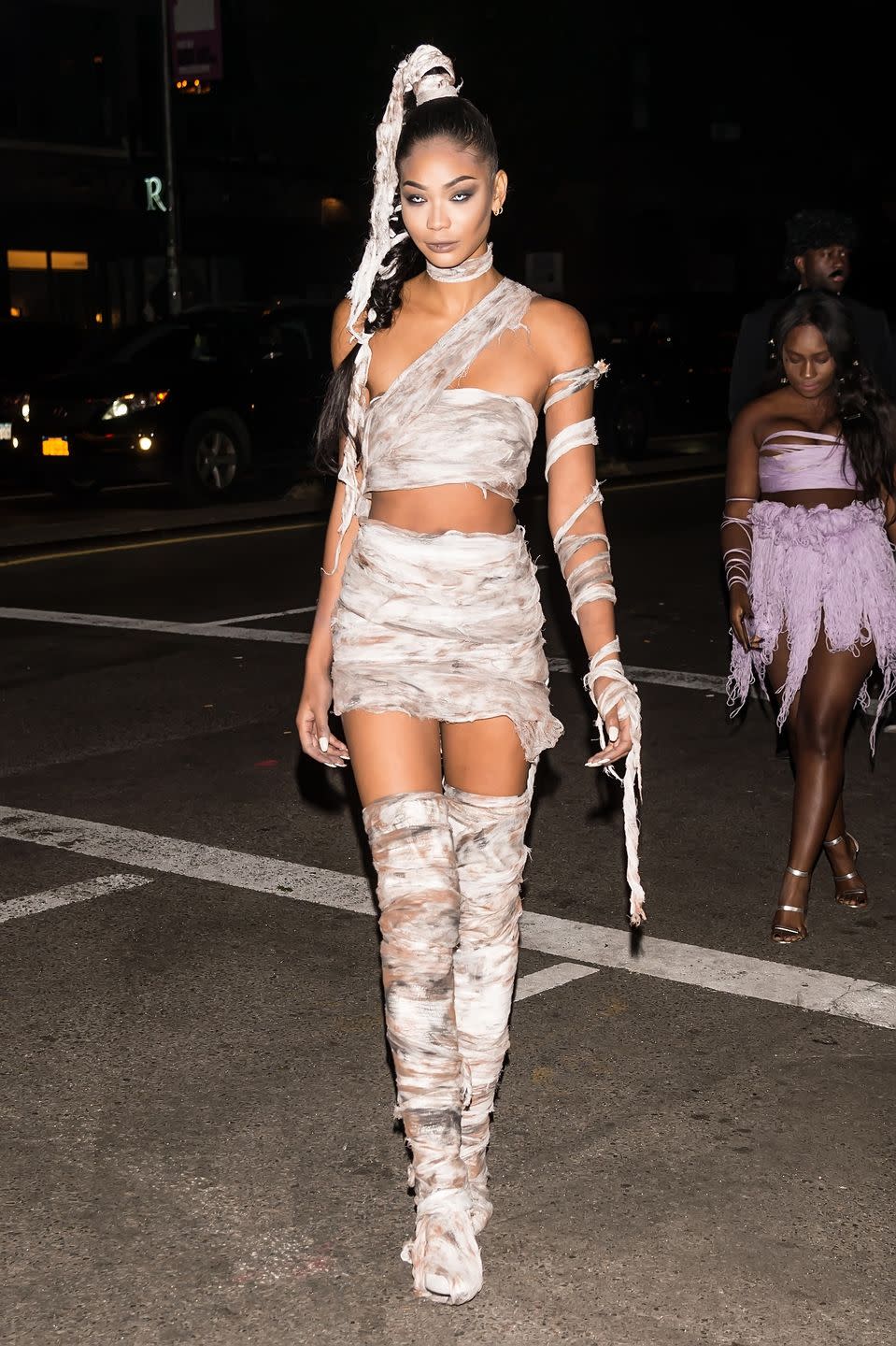 Chanel Iman As A Mummy