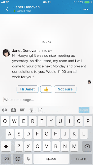 Today, LinkedIn announced that it is adding voice messaging to its social