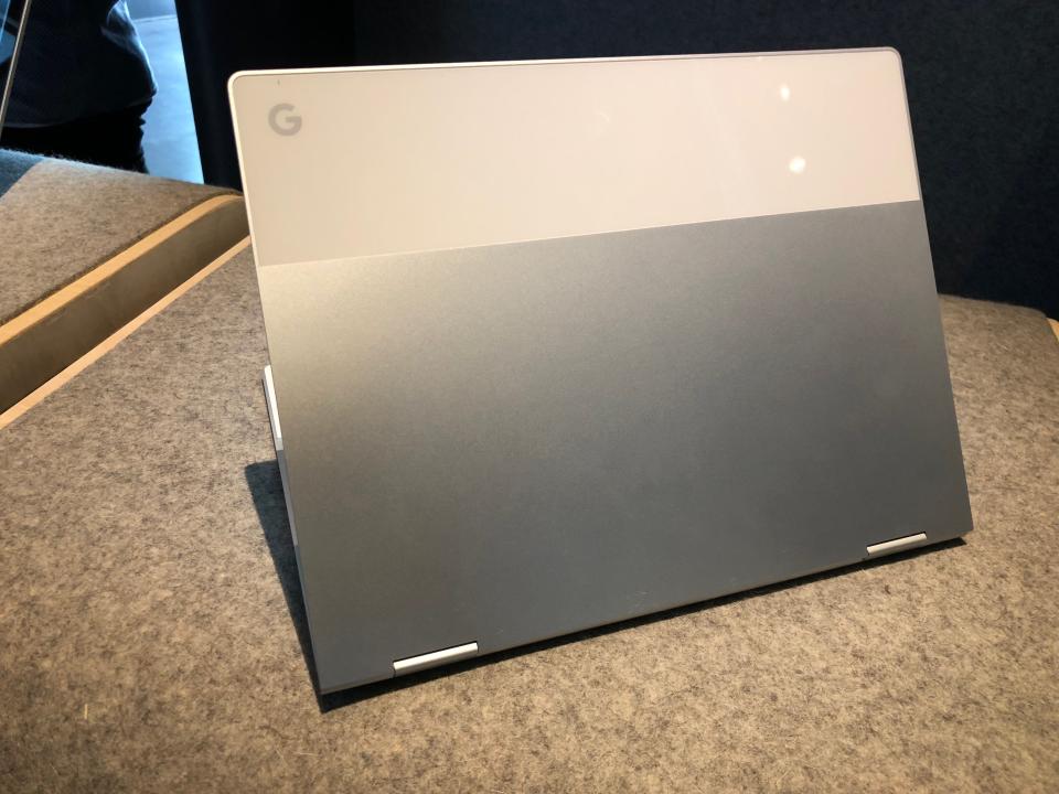 The Pixelbook follows the same design scheme as Google’s Pixel 2 smartphones.