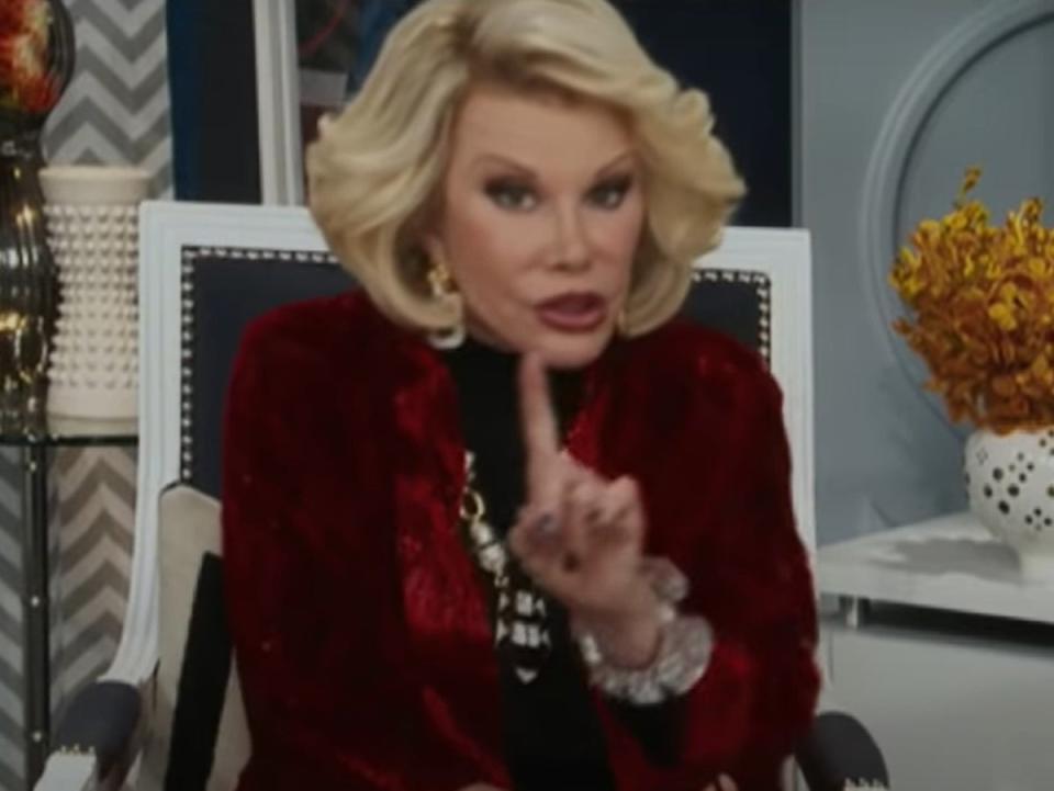 Joan Rivers in ‘Iron Man 3' (Marvel Studios)