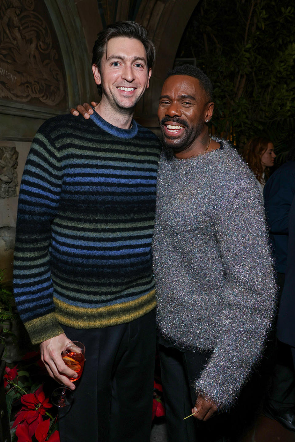 Nicholas Braun and Colman Domingo at 30th SAG Awards Season Celebration Presented by City National Bank - Sponsors