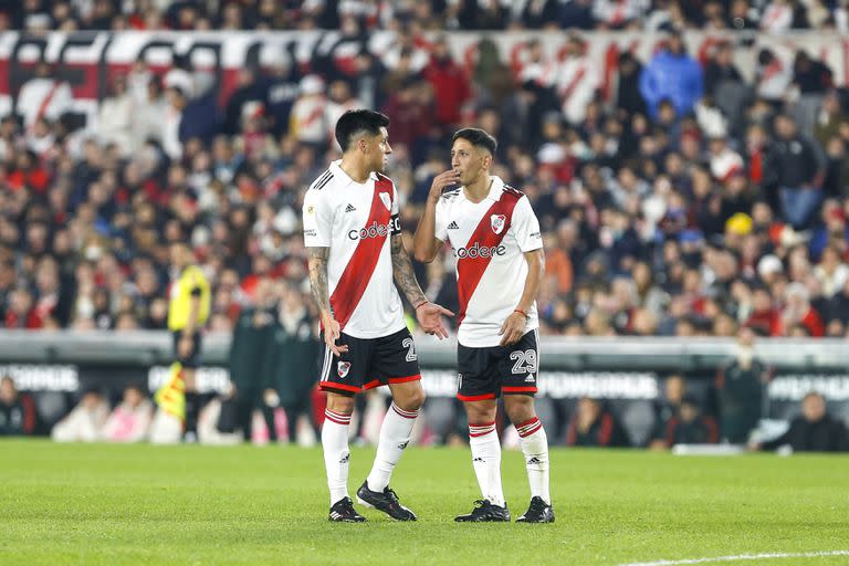 Enzo Pérez reemplazó a Rodrigo Aliendro ante Argentinos y tomaría su lugar en el equipo titular el próximo fin de semana ante Barracas Central, por la segunda fecha de la Copa de la Liga 