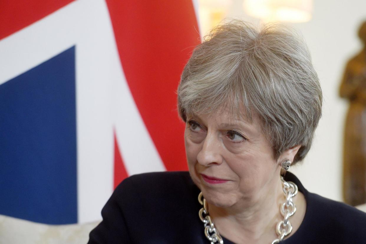 Theresa May's approach was criticised as 'reminiscent of Nazi Germany': PA