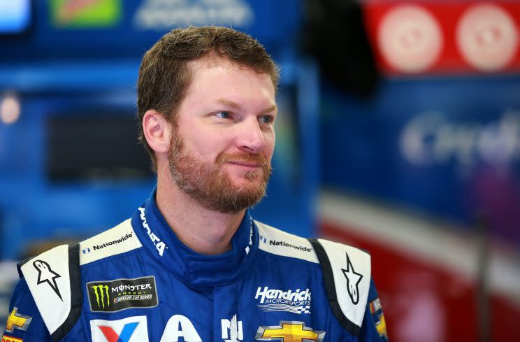 Earnhardt Jr. is currently 21st in the points standings. (Getty)