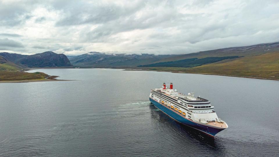 Sail Scotland’s Loch Hourn and Bac Mòr archipelago on the timeless Bolette (Fred. Olsen Cruise Lines)