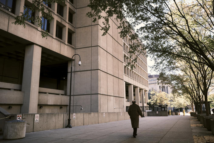 The headquarters of the Federal Bureau of Investigation in Washington, Nov. 9, 2022. T.J. Kirkpatrick/The New York Times)