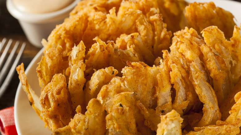 Fried Bloomin' Onion appetizer 