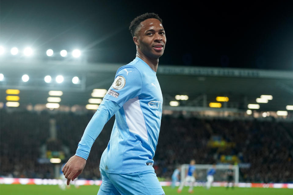 Raheem Sterling plays for Manchester City in the Premier League. - Credit: AP Photo/Jon Super