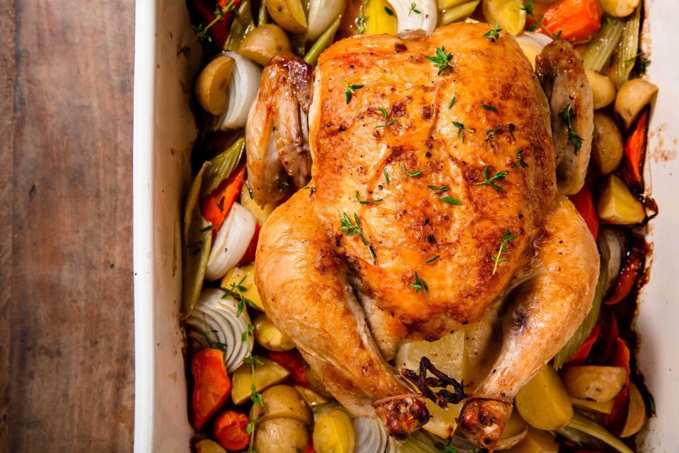 <p>If you're prepping for Passover, these easy grain-free chicken recipes will help you round out your dinner plans. Whether you're cooking for 20 or just your immediate family, we've got plenty of delicious roasts, skillets, and grilled dishes to choose from. For more Passover planning ideas, check out these <a rel="nofollow noopener" href="https://www.delish.com/entertaining/g2273/passover-desserts/" target="_blank" data-ylk="slk:Passover-friendly desserts;elm:context_link;itc:0;sec:content-canvas" class="link ">Passover-friendly desserts</a>.</p>