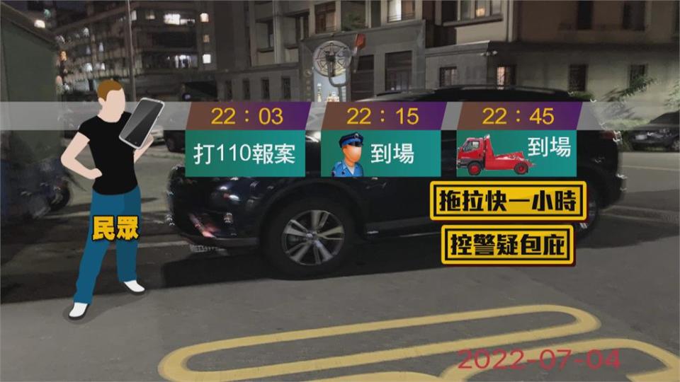 檢舉違停車輛擋路　民眾控警作業怠慢