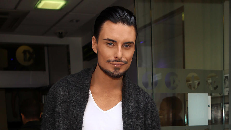 Rylan Clark rose to fame in 2012 when he made it all the way to the X Factor live shows. (FilmMagic)