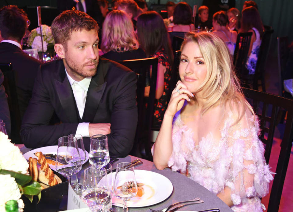 Calvin Harris and Ellie Goulding