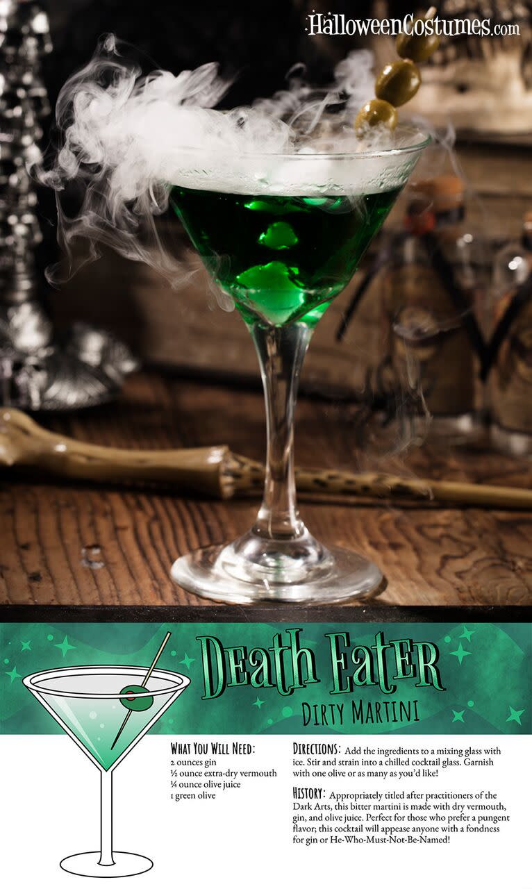 Death Eater Dirty Martini