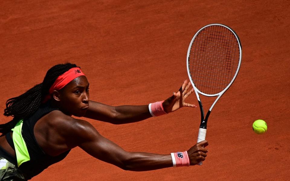 Coco Gauff - Coco Gauff gives flawless all-round display against Ons Jabeur to reach French Open quarter-finals - AFP