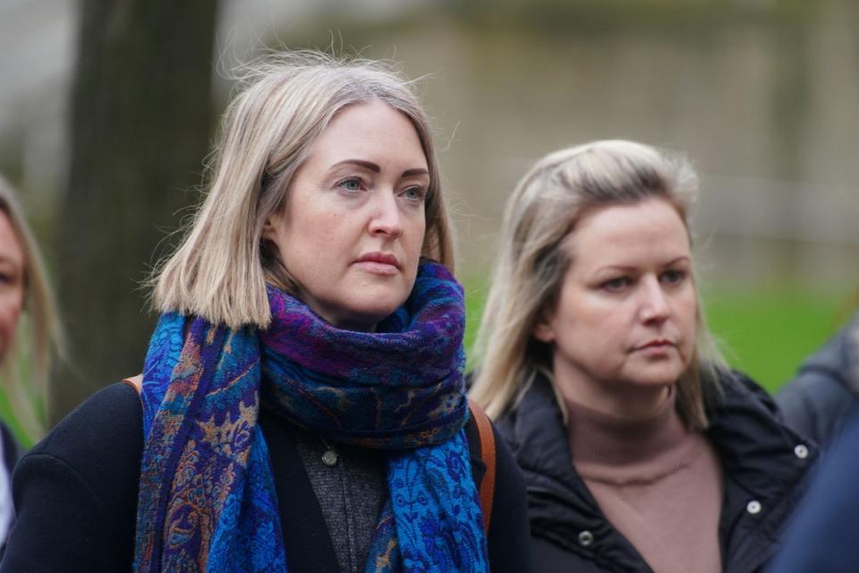 Brianna Ghey’s mother Esther, left, has called for her daughter’s killers to never be released (PA Wire)