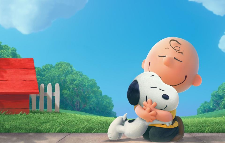 Auch computeranimiert bleiben Charlie und Snoopy beste Freunde: Szene aus dem Animationsfilm "Die Peanuts - Der Film" (Bild: ddp images/Capital Pictures/FB)