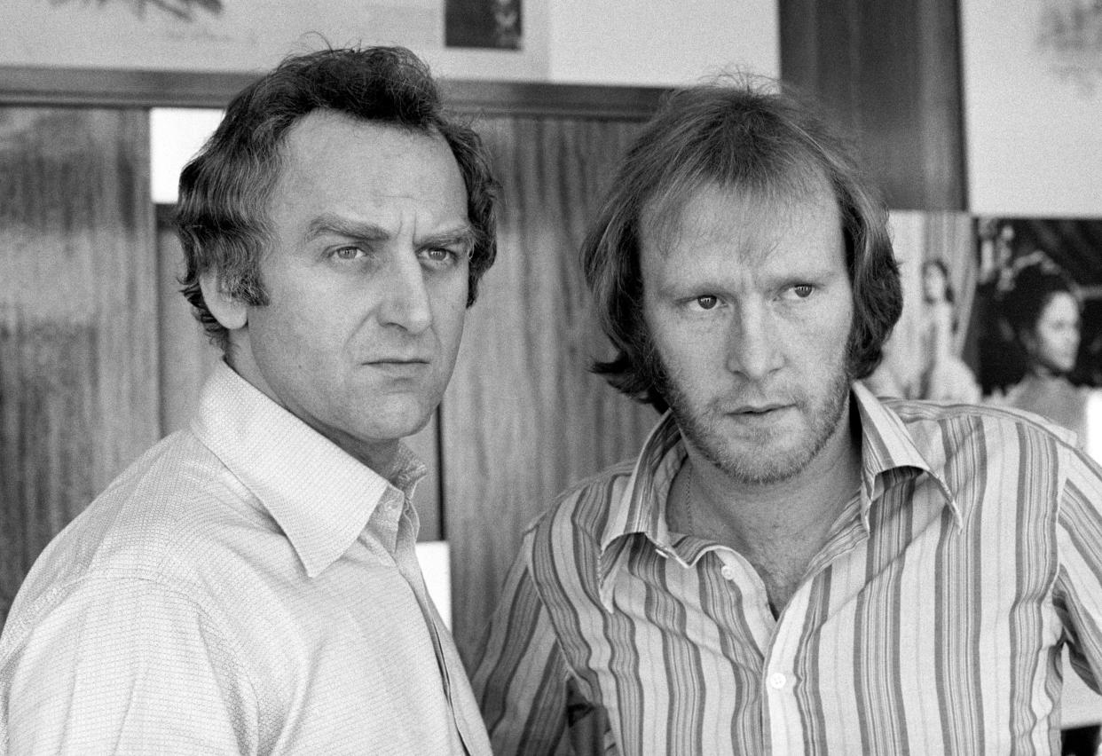 Dennis Waterman (right) and John Thaw in hit 70s cop show The Sweeney. (PA)