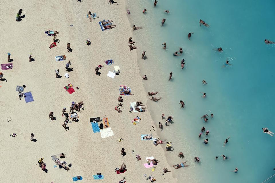 Last-minute deals can see you getting bargains to beaches like this one on Zakynthos: AFP/Getty