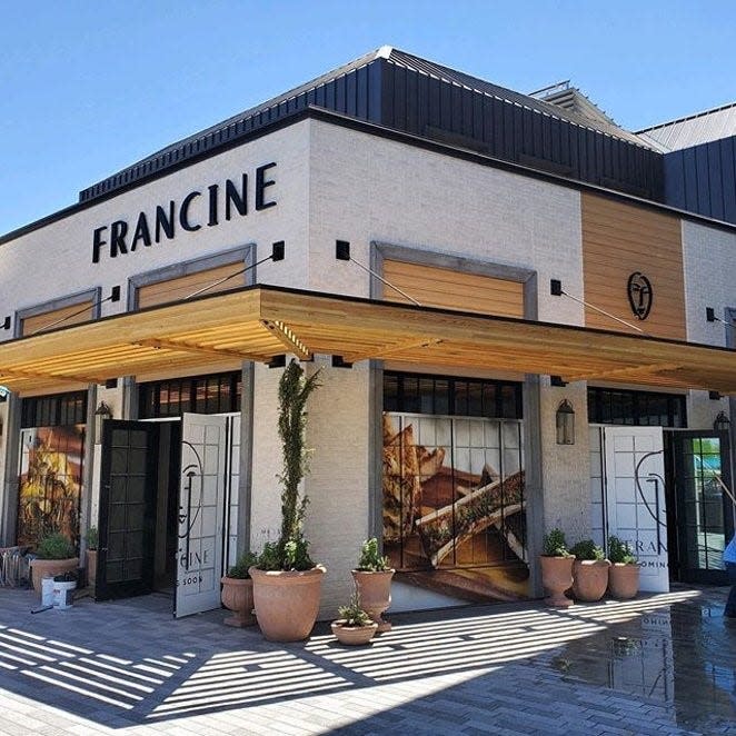 Francine, a new Mediterranean restaurant, will open in Scottsdale Fashion Square on August 14, 2020.