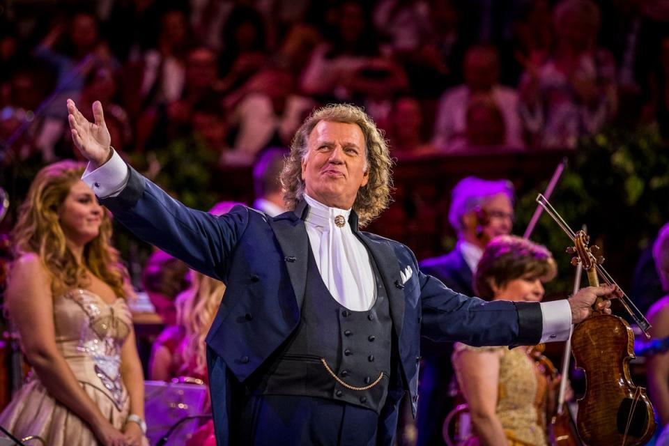 André Rieu has been dubbed the King of the Waltz (Marcel van Hoorn)