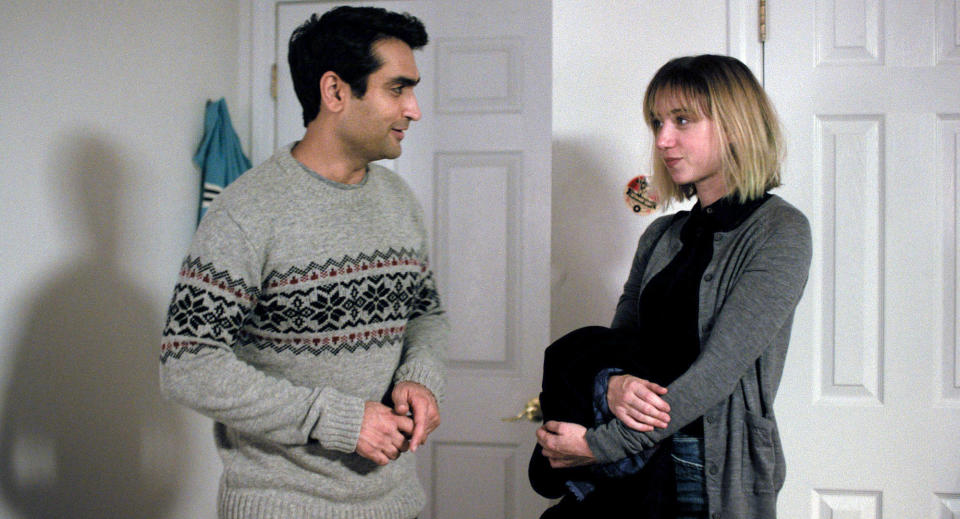 Kumail Nanjiana and Zoe Kazan talk