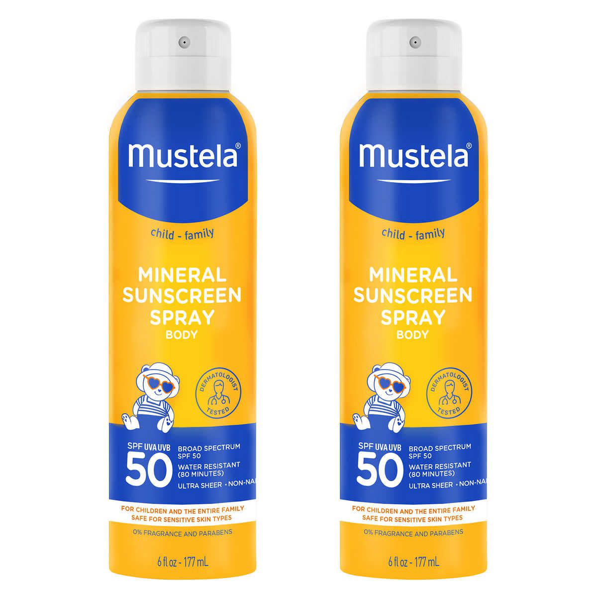 Mustela Mineral Sunscreen Spray SPF 5