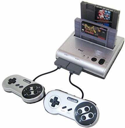 This <strong><a href="https://amzn.to/37EwDe6" target="_blank" rel="noopener noreferrer">retro game system</a></strong> has a two-in-one design that allows you to play most of your favorite games from childhood in one modern and compatible set up. It includes two controllers, an AC adapter and AV cables. <strong><a href="https://amzn.to/37EwDe6" target="_blank" rel="noopener noreferrer">Get it on Amazon, $45</a></strong>.