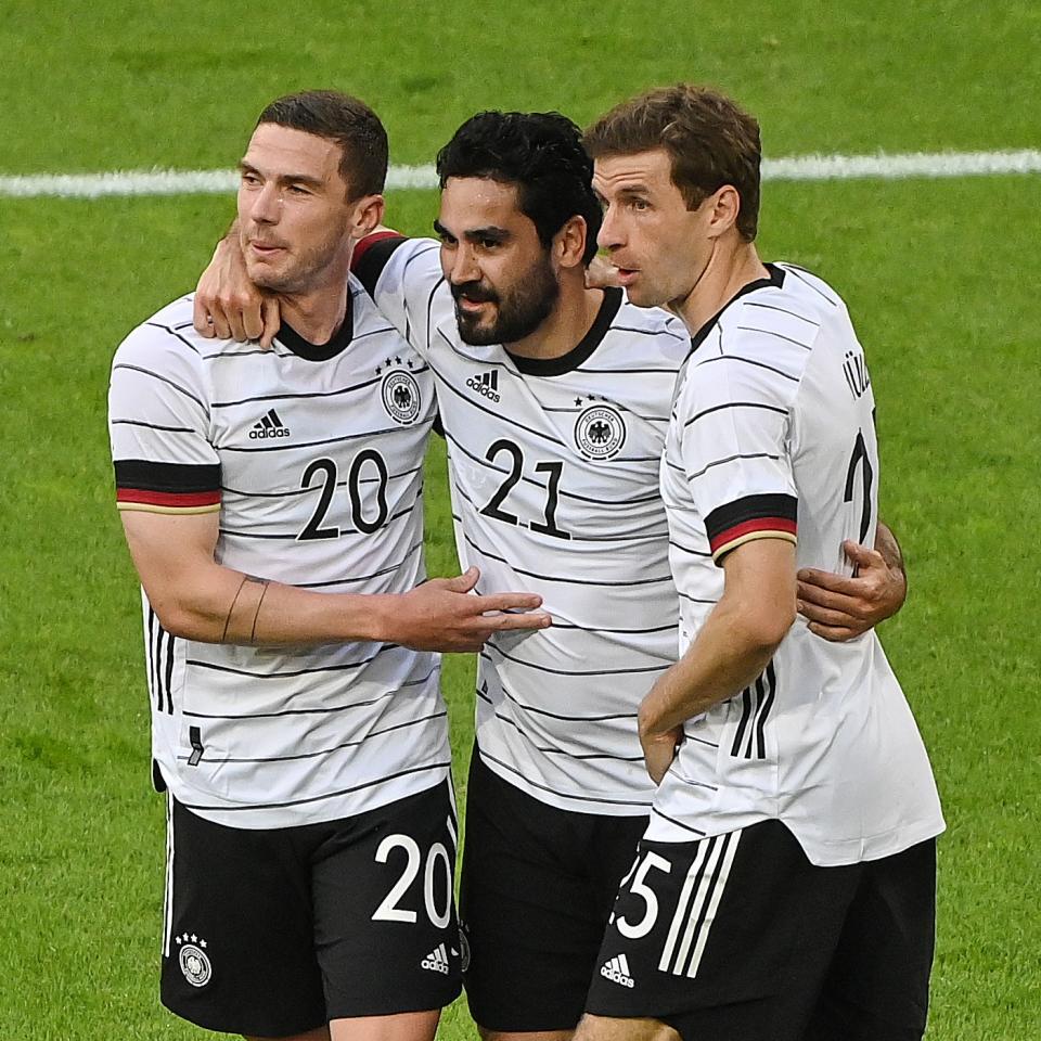 Robin Goses (l.) war gegen Portugal der Matchwinner. (Bild: Getty Images)