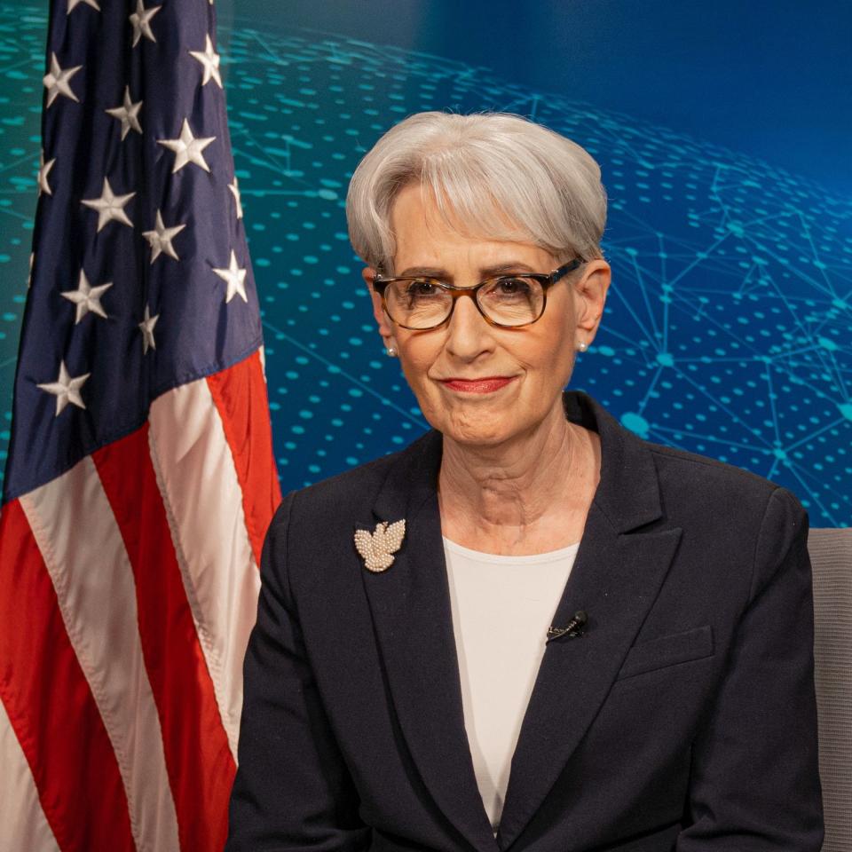 美國副國務卿薛曼（Wendy Sherman）。   截自Wendy R. Sherman 推特