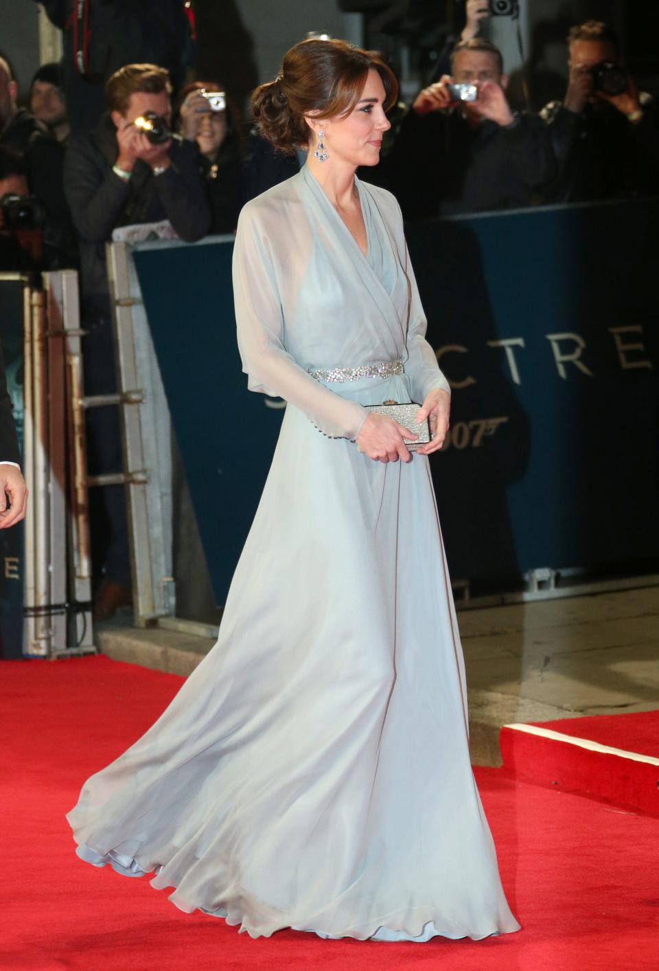 kate middleton blue dress spectre